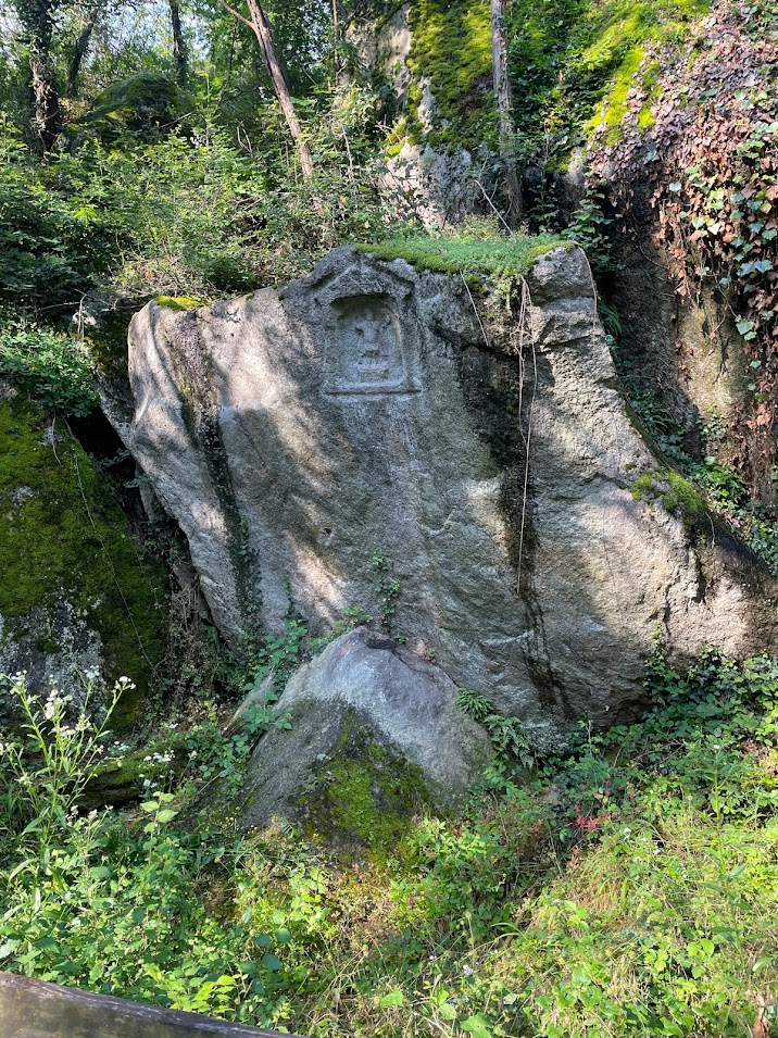 Scultura Bassorilievo Maometto Borgone