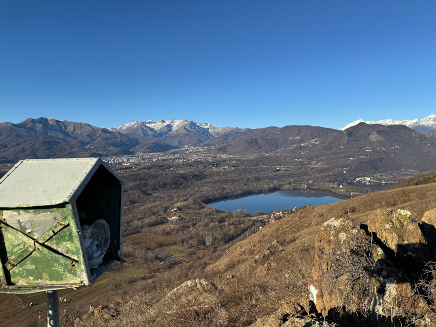 Monte cuneo panorama lago piccolo